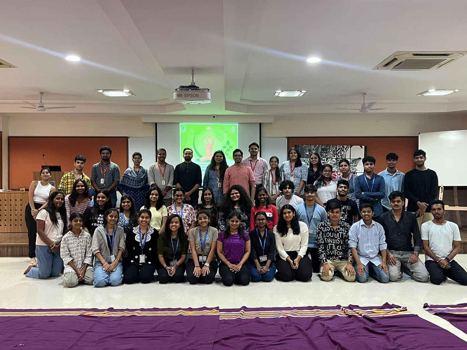 Thakur School of Architecture and Planning Mumbai Yoga Day photo 5